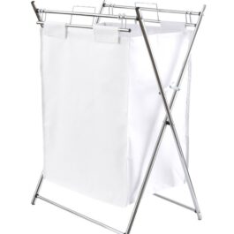 Cesto Para Ropa - Blanco - Claudia Adorno