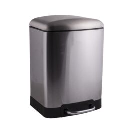 Cesto Rectangular 6Lt - Acero Inoxidable - Claudia Adorno