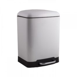 Cesto Rectangular 6Lt - Blanco - Claudia Adorno