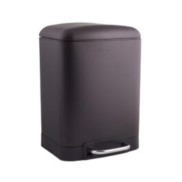 Cesto Rectangular 6Lt - Negro - Claudia Adorno