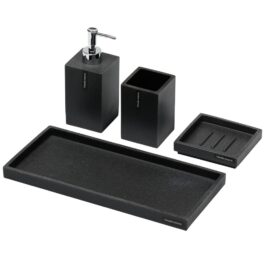 Linea Premium Cuadrada - Negro - Bandeja - Claudia Adorno