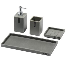 Linea Premium Cuadrada - Stone - Dispenser - Claudia Adorno