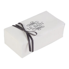 Toalla De Papel - Le Bain Negro - X 20 Unid - Claudia Adorno