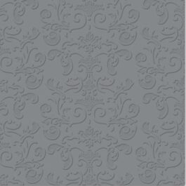 Servilleta Arabesco - Silver - Grande x20 - Claudia Adorno